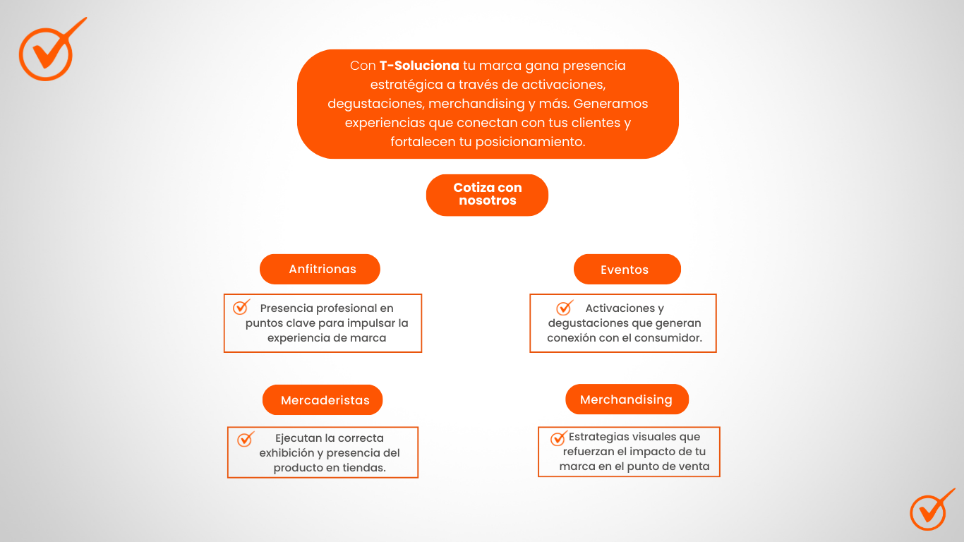 T-Soluciona - Qué Ofrecemos en Trade Marketing